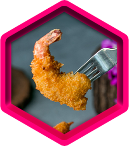 machine breaded shrimp