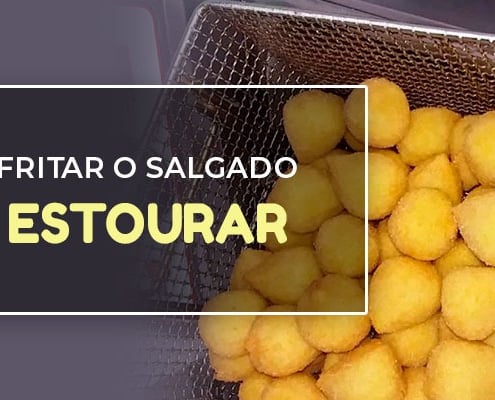Como fritar sem estourar