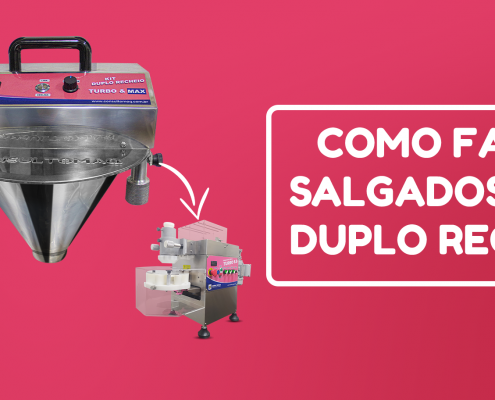 como fazer salgados com duplo recheio