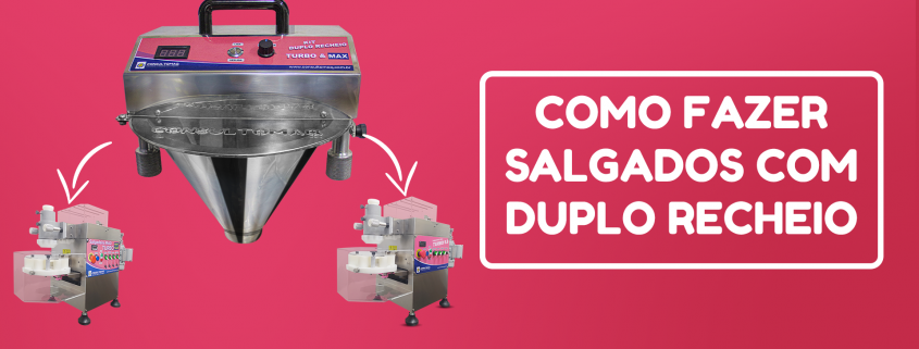 como fazer salgados com duplo recheio