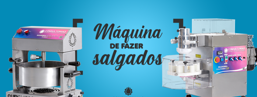 maquina de salgados