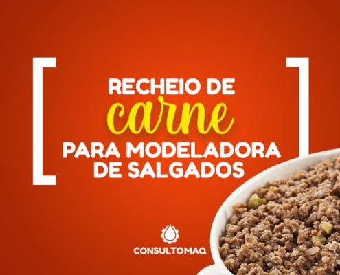 recheio de carne para modeladora