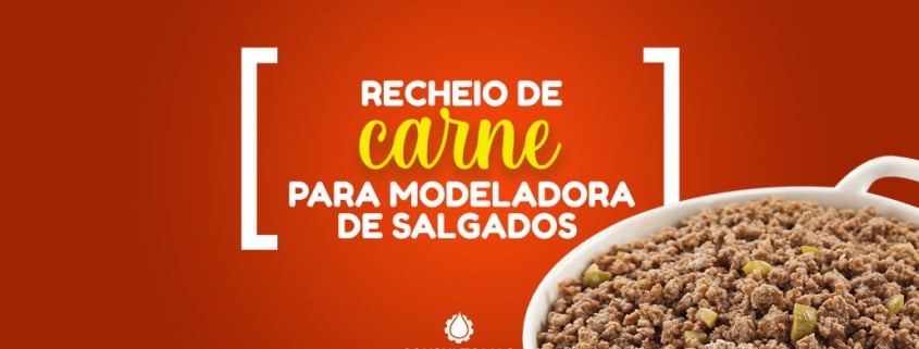 recheio de carne para modeladora