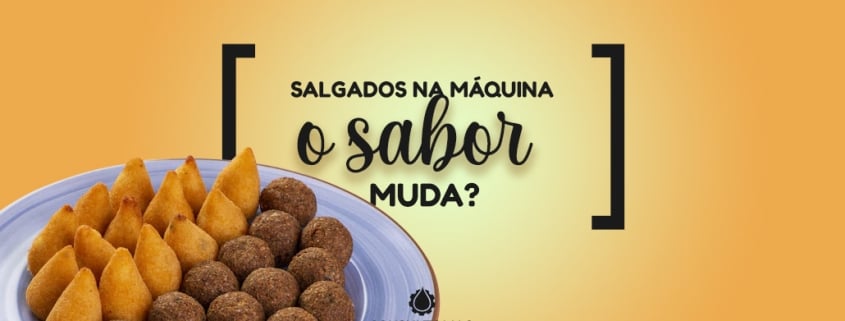 máquina muda o sabor?