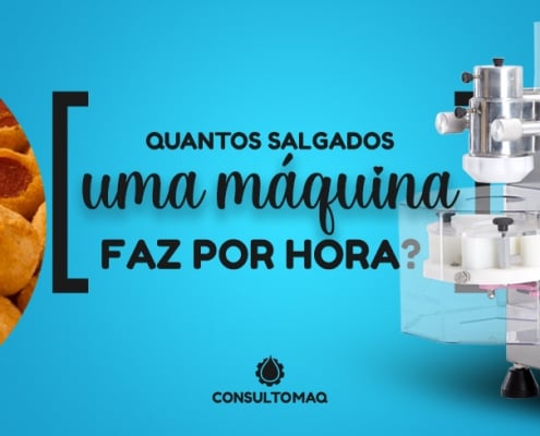 quantos salgados produz máquina de salgados