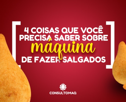 maquina de salgados