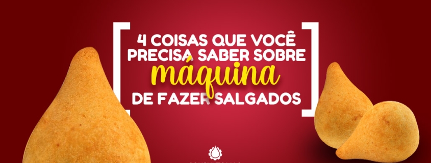 maquina de salgados