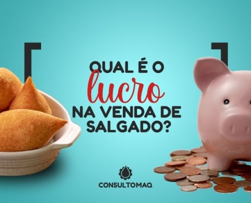 Lucro na venda de salgado
