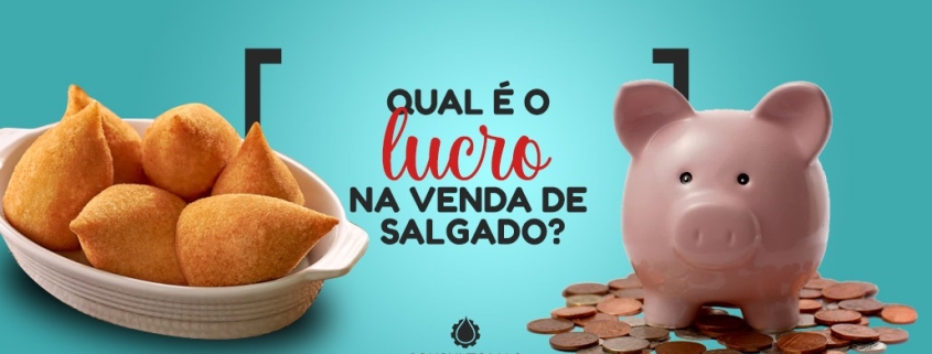 Lucro na venda de salgado