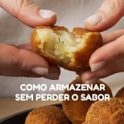 armazenar salgados