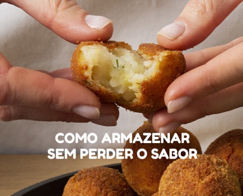 armazenar salgados