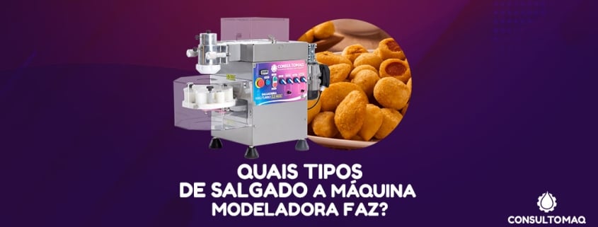 salgados a maquina modela
